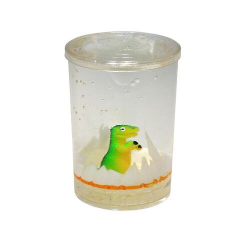 Fizzing volcano with growing dinosaur - Volcanosaurus