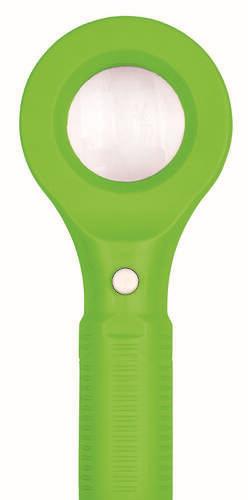 Pocket LED magnifying glass