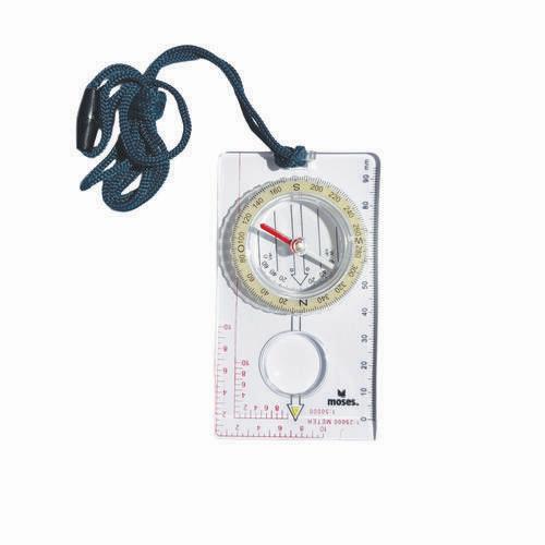 Transparent compass