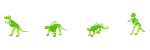 Glowing Dino Skeleton for Excavation