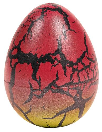 A dragon hatching from an egg