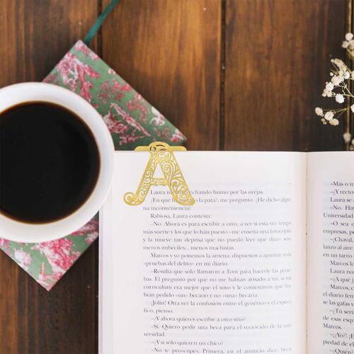Metal Book Divider - Book Time - Letter A