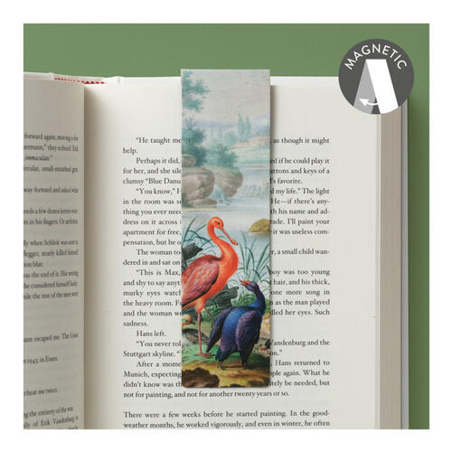 Magnetic bookmark Classics - Birds near a mountain stream