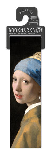 Magnetic bookmark Classics - Girl with a pearl earring