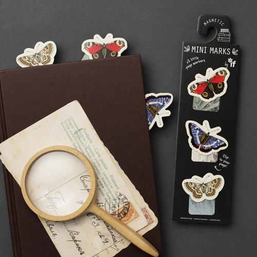 Magnetic Bookmarks - Butterflies