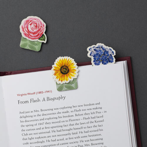 Magnetic Bookmarks - Flowers