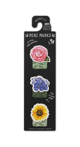 Magnetic Bookmarks - Flowers