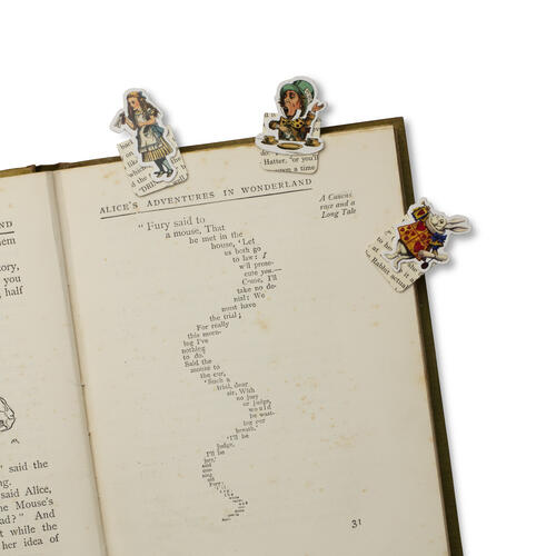 Magnetic bookmarks - Alice
