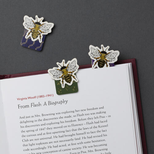 Magnetic bookmarks - Bees