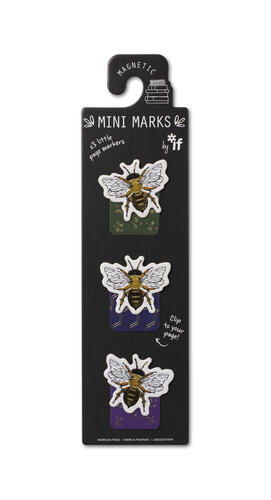 Magnetic bookmarks - Bees