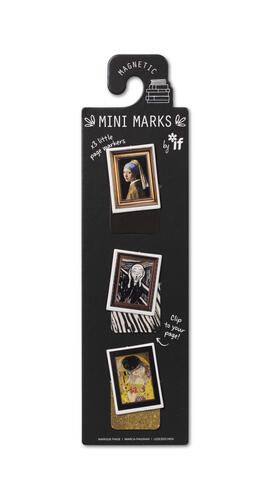 Magnetic bookmarks - Framed classics