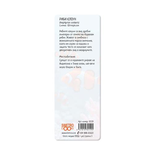 3D Book divider - Clown fish
