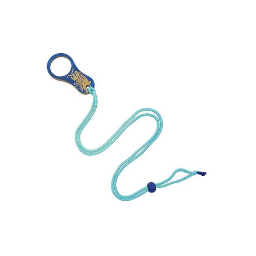 Pocket magnifying glass with cord