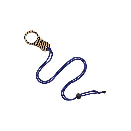 Pocket magnifying glass with cord