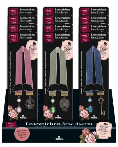 Bookmark with charms – Jane Austen Vintage