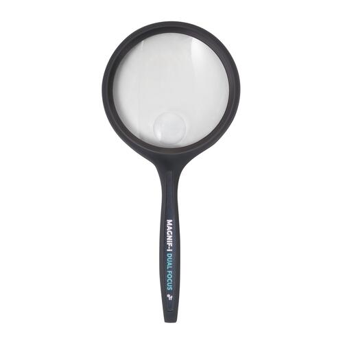 Magnifying glass with two magnification zones (75mm)