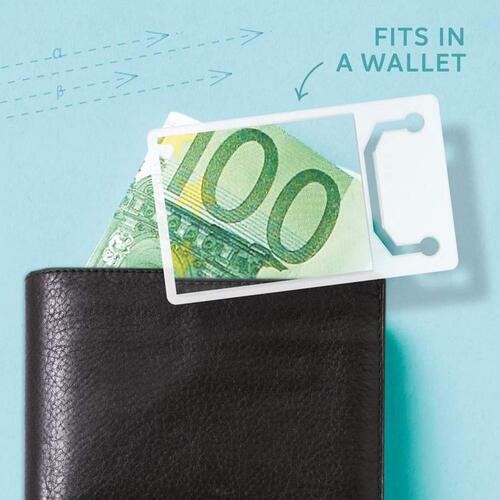 Magnifying glass "Credit Card"
