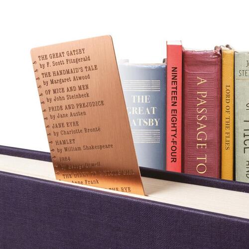 Метален книгоразделител Bucket list