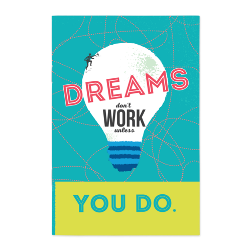 Тефтерче Happy gifts | Dreams don't work unless you do