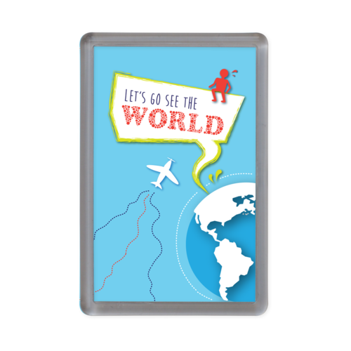 Магнитче Happy gifts | Let's go see the world