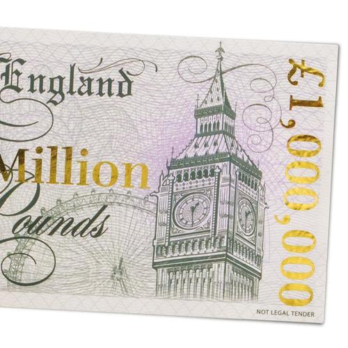 Bookmark one million pounds