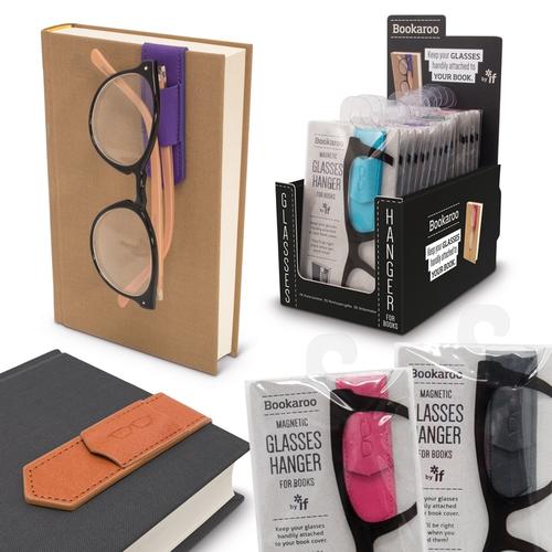 Glasses hanger for books - Black