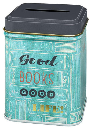 Метална касичка - Good books Good life