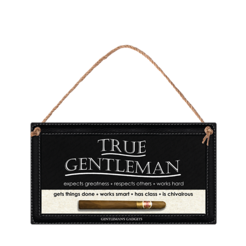 Табелка за стена | True Gentleman
