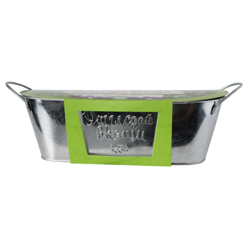 Metal pot - Basil, Onion and Parsley