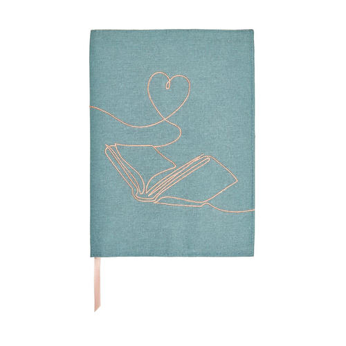 Подвързия от плат – Книга и сърце