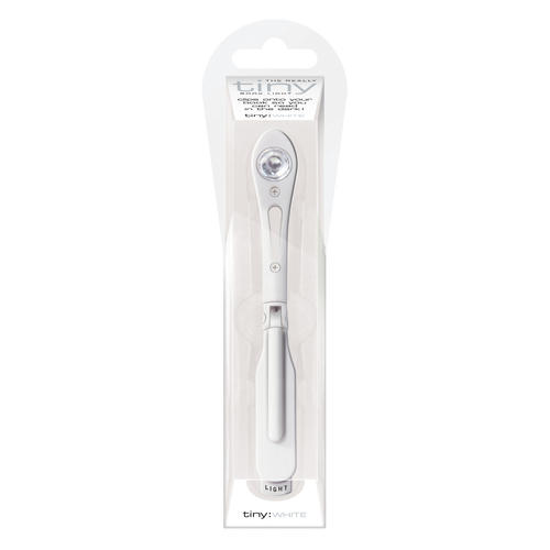 Малка цветна лампичка | Бяла