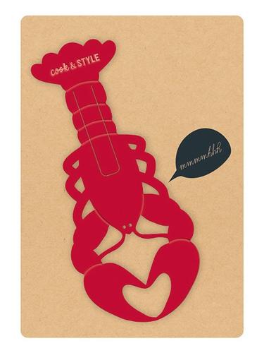 Metal cookbook bookmark