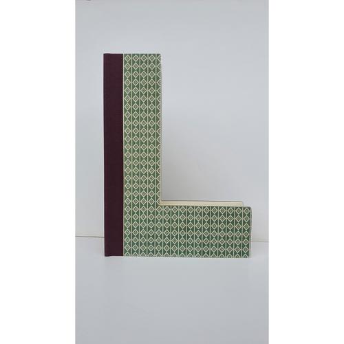 Книга - Буква - L - зелени ромбове