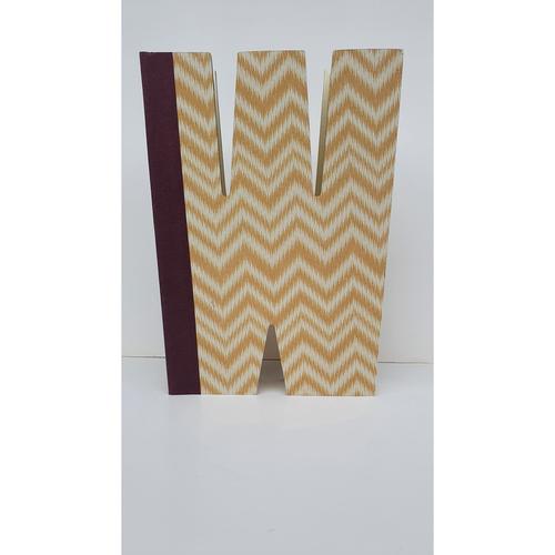 Книга - Буква - W - жълто дърво