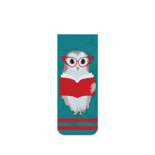 Reading eagle owl and owl
