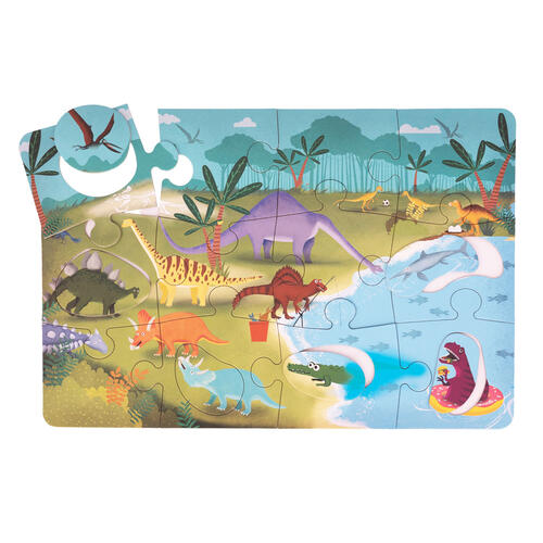 Kids Dinosaur Puzzle – 18 Pieces