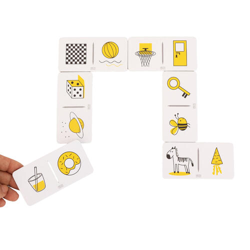 Kids Domino – Patterns, Shapes & Logic – 28 Tiles