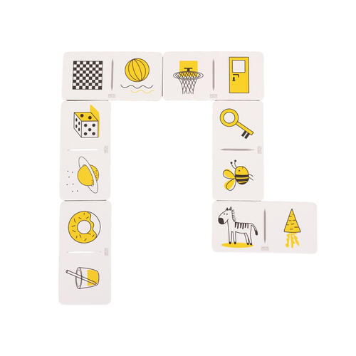Kids Domino – Patterns, Shapes & Logic – 28 Tiles