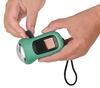 Solar LED flashlight with dynamo