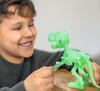 Glow-in-the-dark build your own T-rex