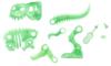 Glow-in-the-dark build your own T-rex