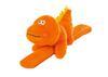 Plush dinosaur snap bracelet