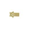 Metal bookmark Arrow star