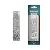 Metal bookmark Filled with hearts