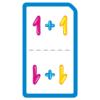 Math war. Sum numbers up to 9