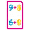 Math war. Sum numbers up to 9