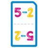 Math war. Learn subtraction up to 9