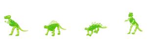 Glowing Dino Skeleton for Excavation