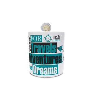 Порцеланова касичка | For travels, adventures and dreams