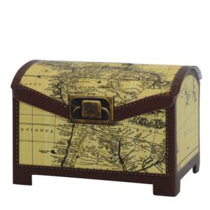 Box for gifts | Antique map